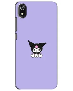 Чохол для Xiaomi Redmi 7A з картинкою «Kuromi — фіолетовий мінімалізм»