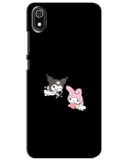 Чохол для Xiaomi Redmi 7A з картинкою «My Melody та Kuromi»
