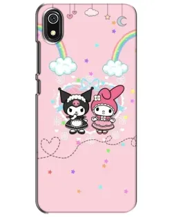 Чохол для Xiaomi Redmi 7A з картинкою «My Melody та Kuromi»