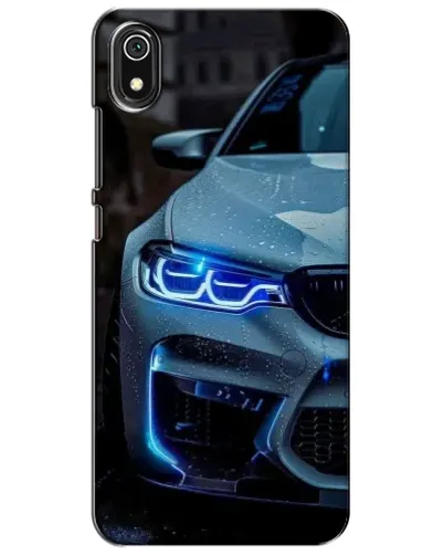 Чехол для Xiaomi Redmi 7A с картинкой «Взгляд BMW с синими фарами» Чехол для Xiaomi Redmi 7A с картинкой «Взгляд BMW с синими фарами»