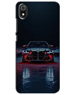 Чехол для Xiaomi Redmi 7A с картинкой «BMW на мокрой дороге»
