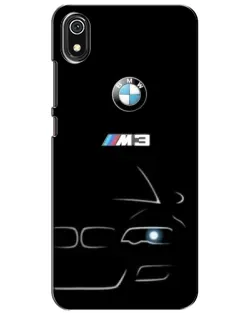 Чехол для Xiaomi Redmi 7A с картинкой «Минималистичный принт BMW M3»