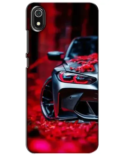 Чехол для Xiaomi Redmi 7A с картинкой «Спортивная BMW и цветы» Чехол для Xiaomi Redmi 7A с картинкой «Спортивная BMW и цветы»