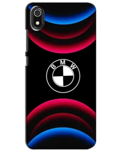 Чехол для Xiaomi Redmi 7A с картинкой «Логотип BMW и неоновые дуги» Чехол для Xiaomi Redmi 7A с картинкой «Логотип BMW и неоновые дуги»