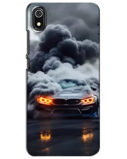 Чехол для Xiaomi Redmi 7A с картинкой «BMW в дыму»