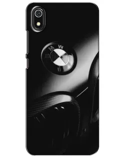 Чехол для Xiaomi Redmi 7A с картинкой «Эмблема BMW — макро»