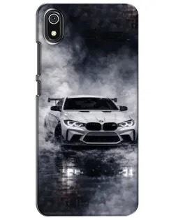 Чехол для Xiaomi Redmi 7A с картинкой «BMW сквозь туман»