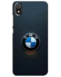 Чехол для Xiaomi Redmi 7A с картинкой «Логотип BMW — минимализм»