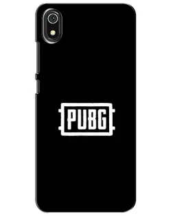 Чехол для Xiaomi Redmi 7A с картинкой «Лого BMW — металлический блеск»