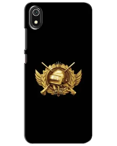 Чехол для Xiaomi Redmi 7A с картинкой «PUBG — оранжевый градиент»