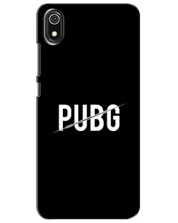 Чехол для Xiaomi Redmi 7A с картинкой «PUBG — белый логотип»