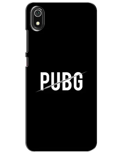 Чехол для Xiaomi Redmi 7A с картинкой «PUBG — белый логотип»
