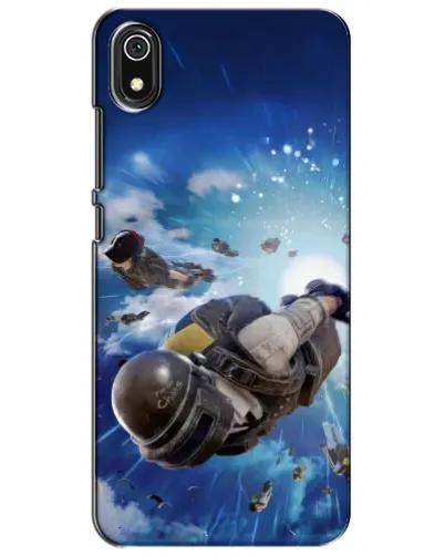 Чехол для Xiaomi Redmi 7A с картинкой «Десант PUBG — прыжок»