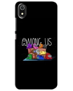 Чохол для Xiaomi Redmi 7A з картинкою «Логотип Among Us» Чохол для Xiaomi Redmi 7A з картинкою «Логотип Among Us»