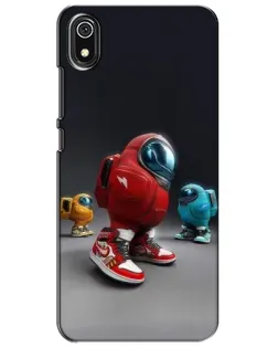 Чехол для Xiaomi Redmi 7A с картинкой «Among Us — 3D стиль»
