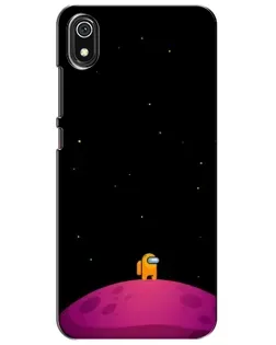 Чехол для Xiaomi Redmi 7A с картинкой «Одинокий герой на планете»