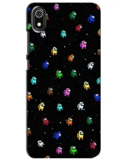 Чехол для Xiaomi Redmi 7A с картинкой «Экипаж Among Us»