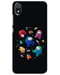 Чехол для Xiaomi Redmi 7A с картинкой «Among Us космос»