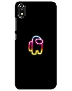 Чехол для Xiaomi Redmi 7A с картинкой «Among Us градиент»