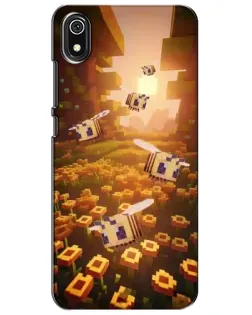 Чехол для Xiaomi Redmi 7A с картинкой «Поле подсолнухов»