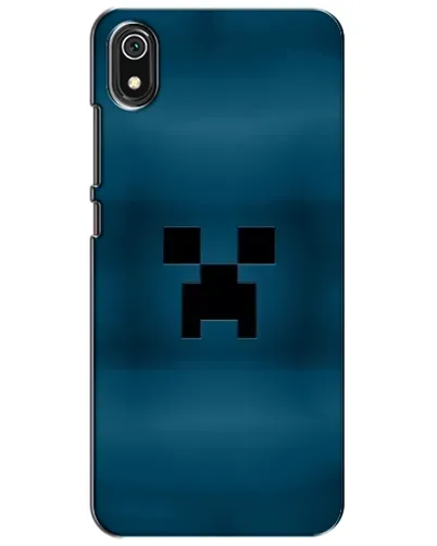 Чехол для Xiaomi Redmi 7A с картинкой «Крипер текстура»