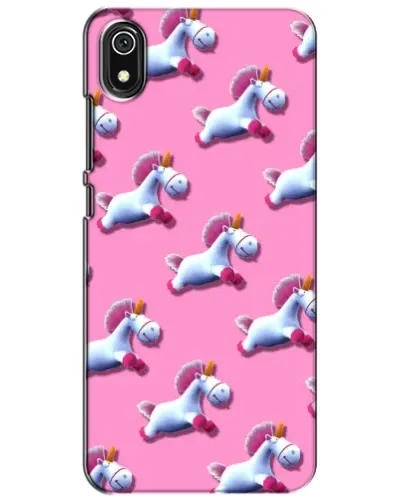Чехол для Xiaomi Redmi 7A с картинкой «Единороги на розовом»