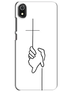 Чехол для Xiaomi Redmi 7A с картинкой «Рука держит»