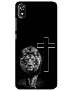 Чехол для Xiaomi Redmi 7A с картинкой «Лев и Крест»