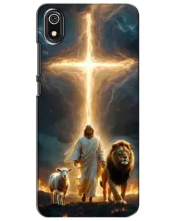 Чехол для Xiaomi Redmi 7A с картинкой «Лев Иуды и Свет»