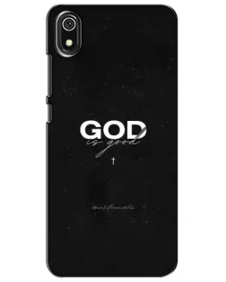 Чехол для Xiaomi Redmi 7A с картинкой «GOD — Бог над всем»