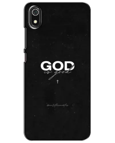 Чехол для Xiaomi Redmi 7A с картинкой «GOD — Бог над всем»