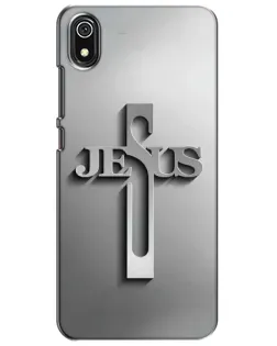 Чехол для Xiaomi Redmi 7A с картинкой «Металлический крест Jesus» Чехол для Xiaomi Redmi 7A с картинкой «Металлический крест Jesus»