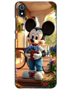 Чехол для Xiaomi Redmi 7A с картинкой «Микки садовод»