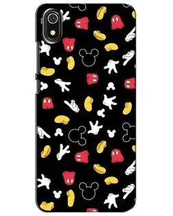 Чехол для Xiaomi Redmi 7A с картинкой «Графический принт лапок»