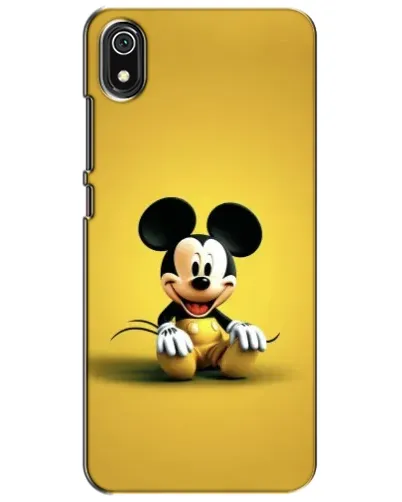 Чехол для Xiaomi Redmi 7A с картинкой «Микки на желтом»
