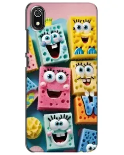 Чехол для Xiaomi Redmi 7A с картинкой «Цветные губки»