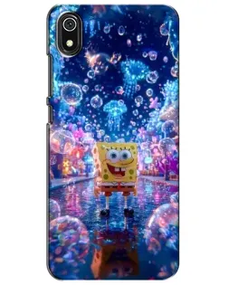 Чехол для Xiaomi Redmi 7A с картинкой «Неоновый океан»