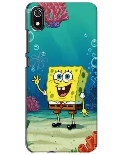 Чехол для Xiaomi Redmi 7A с картинкой «Подводный привет»