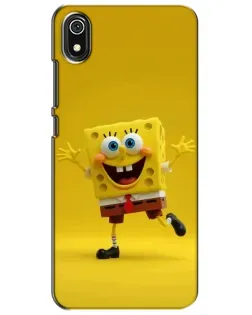 Чехол для Xiaomi Redmi 7A с картинкой «Позитивный Губка Боб»