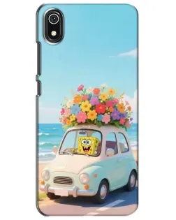 Чехол для Xiaomi Redmi 7A с картинкой «Автомобильное путешествие»
