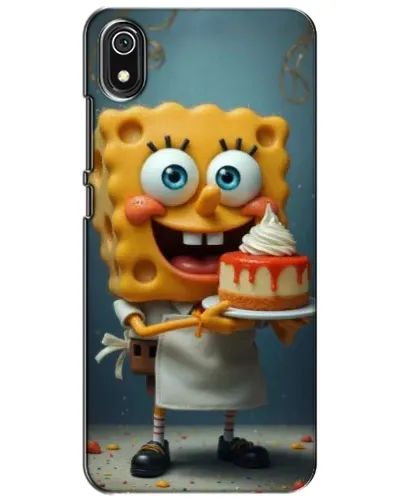Чехол для Xiaomi Redmi 7A с картинкой «Повар Спанч Боб»