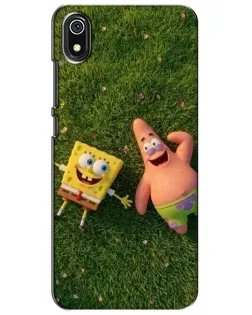Чехол для Xiaomi Redmi 7A с картинкой «Друзья на лужайке»