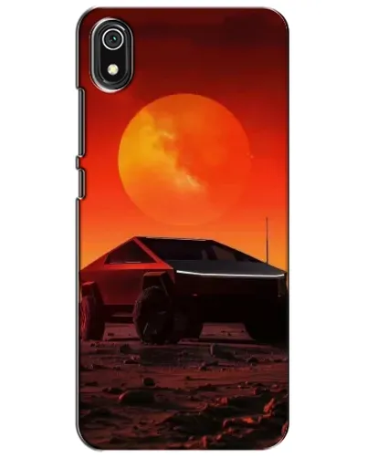 Чехол для Xiaomi Redmi 7A с картинкой «Cybertruck на Марсе»