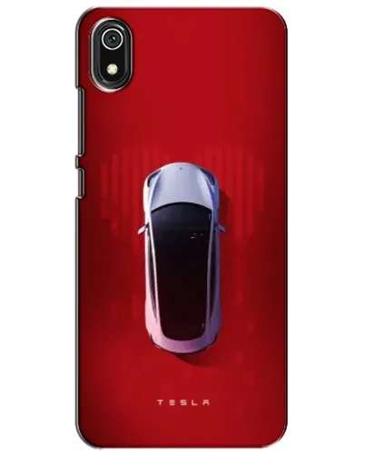 Чехол для Xiaomi Redmi 7A с картинкой «Tesla Top View»