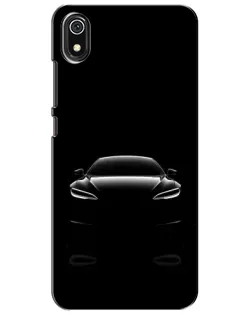 Чехол для Xiaomi Redmi 7A с картинкой «Силуэт Tesla Night»