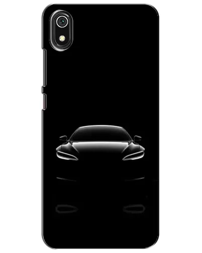 Чехол для Xiaomi Redmi 7A с картинкой «Силуэт Tesla Night»