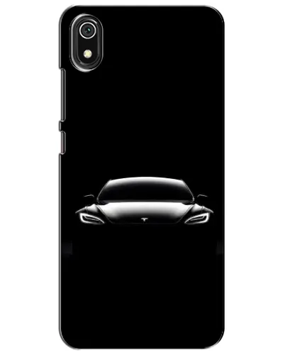Чехол для Xiaomi Redmi 7A с картинкой «Фары Tesla Night»
