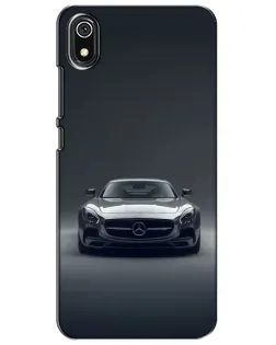 Чехол для Xiaomi Redmi 7A с картинкой «Mercedes на черном»