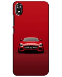 Чехол для Xiaomi Redmi 7A с картинкой «Красный Mercedes AMG»