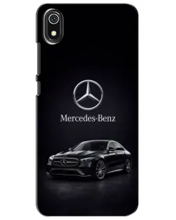 Чехол для Xiaomi Redmi 7A с картинкой «Mercedes — решетка радиатора»